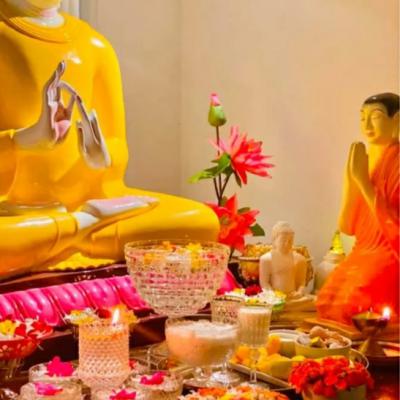 උදෑසන බුද්ධ පූජාව